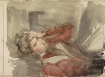 Porträt einer unbekannten jungen Frau