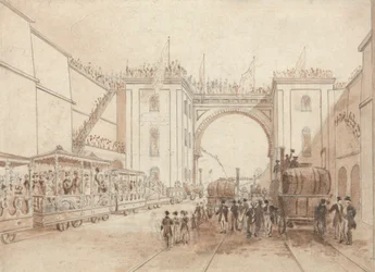 Eröffnung der Liverpool und Manchester Eisenbahn