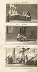 Handelsleute im Regency-England