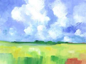 Abstrakte Landschaft 03