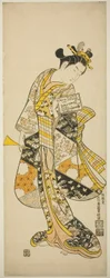 Stehende Geisha