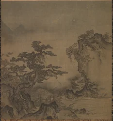 Landschaft, zweite Hälfte des 15. Jahrhunderts