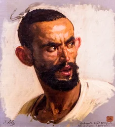 Kabyle Kopf, um 1861