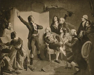 Das erste Singen der Marseillaise (1895)