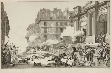 13 Vendémiaire. Napoleon Bonapartes Niederschlagung des royalistischen Aufstands in Paris