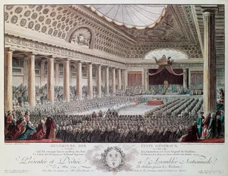 Eröffnung der Generalstände in Versailles 1789