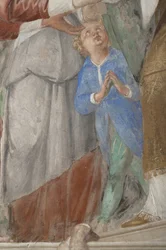 Kind (Detail) aus Die Darstellung Jesu im Tempel