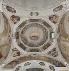 Paradies mit ewigem Vater, ca. 1623-34 (Detail)