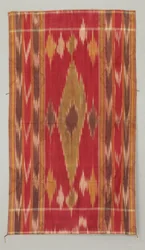 Überzug; chinesische Medaillons und Streifen, spätes 18. Jahrhundert - 19. Jahrhundert