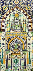 Mihrab aus einer Moschee in Tunis