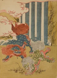 Chinesische Löwen