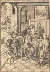 Christus in Emmaus, ca. 1480