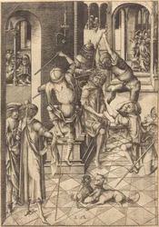 Die Krönung mit Dornen, ca. 1480