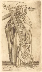 Judas Thaddäus (?) oder Simon (?)