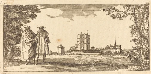 Allgemeiner Plan des Schlosses und kleinen Parks von Vincennes