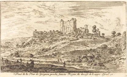 Ansicht des Turms von Grignon