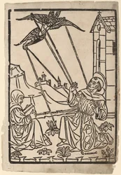 Heiliger Franziskus empfängt die Stigmata