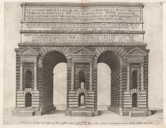 Bogen des Claudius-Aquädukts