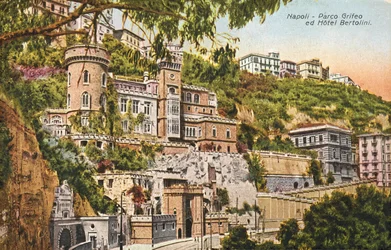 Neapel, Italien, Parco Grifeo, Hotel Bertolini