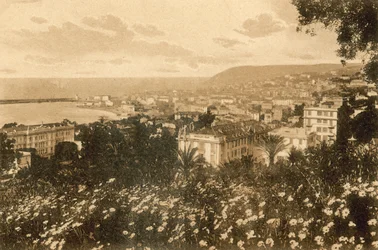 San Remo, Panorama von Osten