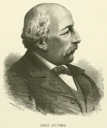 Carlo Cattaneo (Gravur)