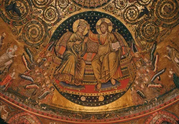 Krönung der Jungfrau, 1296