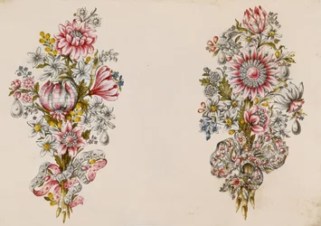 Entwurf für Blumensträuße