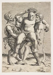 Betrunkener Silenus