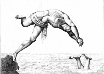 Gravur von 1794 in „L