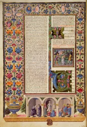 Prolog zum Buch der Propheten (Jesaja), aus der Borso d