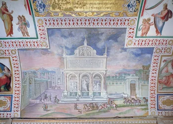Mosesbrunnen, Piazza San Bernardo, Rom