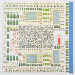 Garten eines hochrangigen ägyptischen Würdenträgers, aus I Monumenti dell