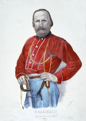 Garibaldi, Illustration aus Die Geschichte Italiens
