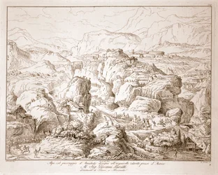 Hannibal überquert die Alpen