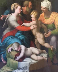 Heilige Familie mit der heiligen Elisabeth und dem heiligen Giovannino