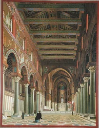 Innenraum des Duomo di Monreale, Sizilien