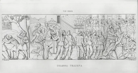 La Colonna Trajana, Trajanssäule (Stich)