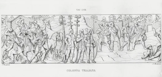 La Colonna Trajana, Trajanssäule (Stich)