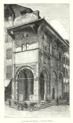 La Loggia del Bigallo, Nicolas Pisano