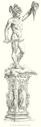 Perseus von Benvenuto Cellini (Stich)