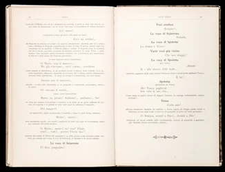 Libretto della Tosca von Giacomo Puccini, Edition Ricordi, Italien
