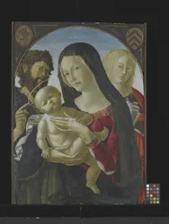 Madonna und Kind mit St. Johannes dem Täufer und St. Maria Magdalena