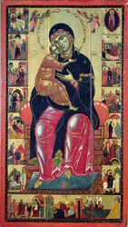 Thronende Madonna, Florentiner Schule, ca. 1275-80