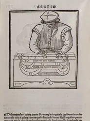 Seite aus Musica theorica von Lodovico Fogliani (1475?-1542) (oder Ludovico Foliani), Musiktheoretiker