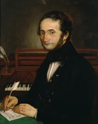 Porträt von Antonio Sarti (1784-1855)