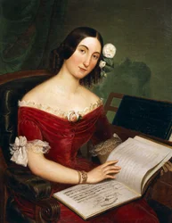 Porträt von Giuseppina Strepponi