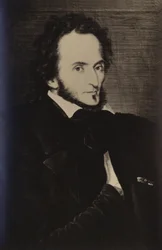 Porträt von Niccolò Paganini