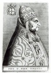 Porträt von Papst Pius II