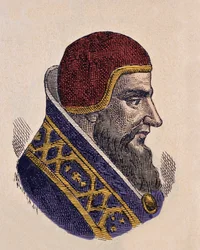 Porträt von Papst Damasus II (1048)
