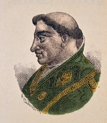 Porträt von Papst Stephan VI (896-897)